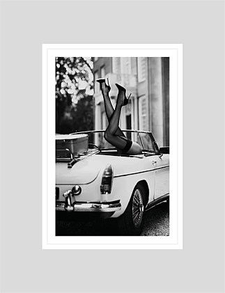 Up In The Air 50 x 70 Framed Print