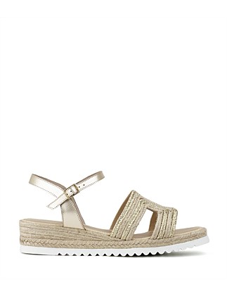 MIKO GEOMETRIC WEAVE ESPADRILLE