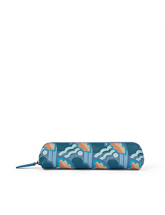 Panama Pencil Case Leaf Print