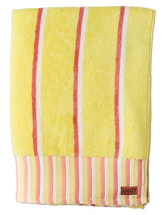 Stripe Terry Beach Towel