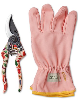 Kip & Co x Stephanie Alexander Secateurs and Gloves Set