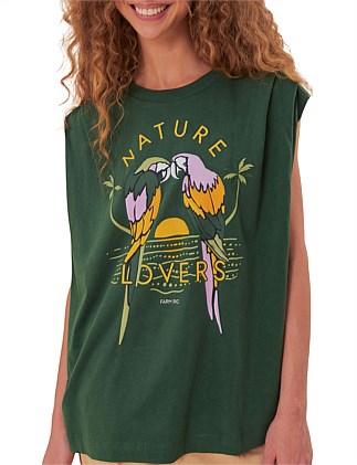 Nature Lovers Sleeveless T-Shirt