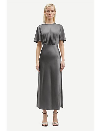 SALUCINDA GATHERED WAIST MAXI DRESS