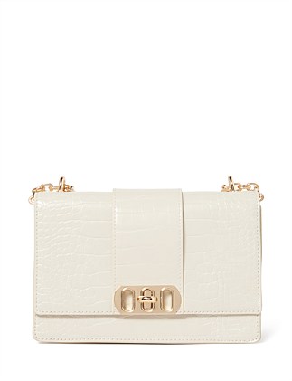 IMOGEN CHAIN LOCK CROSSBODY BAG