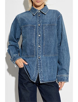 RELAXED FIT DENIM SHIRT