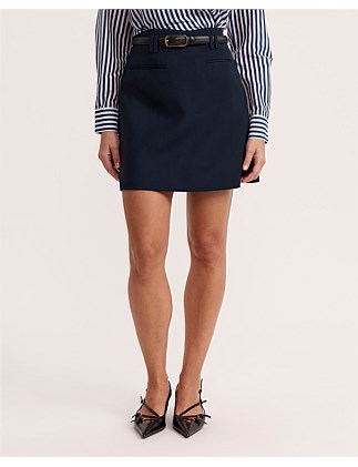 CELESTE TAILORED MINI SKIRT