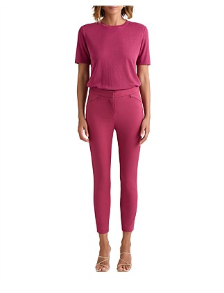 SARAH COMPACT COTTON PANT