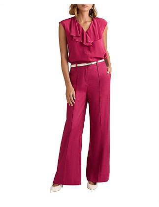 WINNIE WIDE LEG LINEN PANT