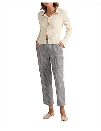 CERELLO LINEN BLEND PANT