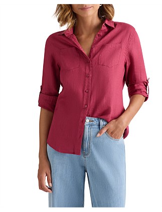 EVERLY LINEN SHIRT