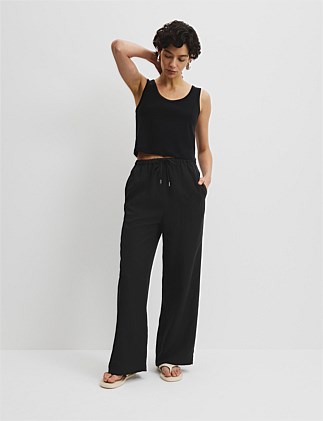 Relaxed Pull-On Pant