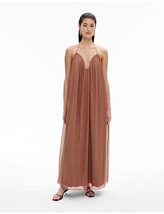 Textured Maxi Dress