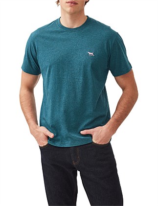 THE GUNN T-SHIRT - DARK CYAN