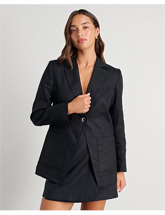 KAYLA LINEN BLAZER