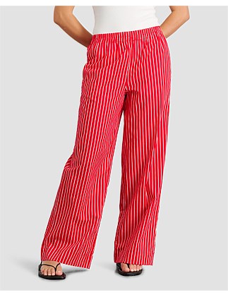 COTTON STRIPE PANT