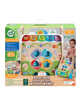 LeapFrog Nature Walk Touch & Learn Wooden Walker