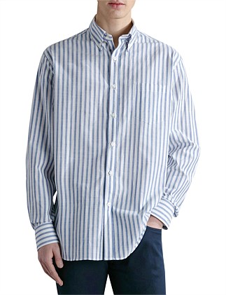 Cotton Twill Stripe Shirt