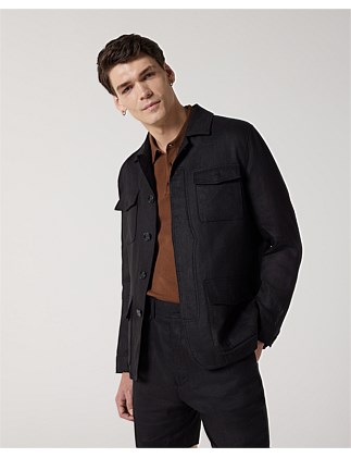 4 Pocket Linen Jacket