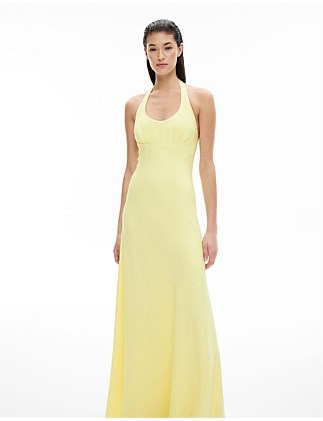 Maxi Tie Halter Dress