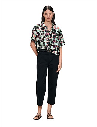 EUROPEAN CAPRI FLORAL SHIRT