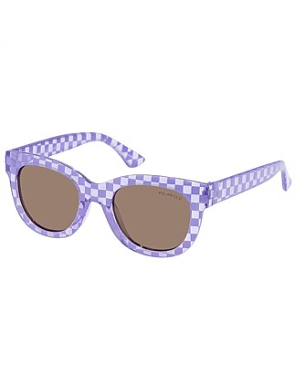 HAMSTER KIDS PURPLE D-FRAME SUNGLASSES