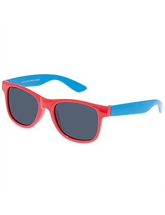 ALLIGATOR KIDS RED D-FRAME SUNGLASSES