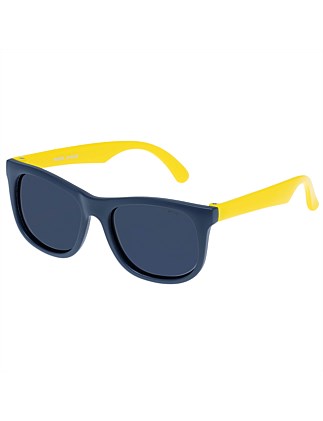 PANDA FLEXI TODDLER BLUE D-FRAME SUNGLASSES