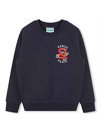 EMBROIDERED FLEECE SWEATSHIRT (4Yrs)