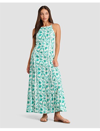 MONSTERA MAXI DRESS