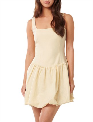 HEIDI BUBBLE HEM MINI DRESS