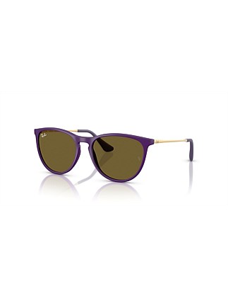 JUNIOR ERIKA Phantos VIOLET DARK BROWN Sunglasses