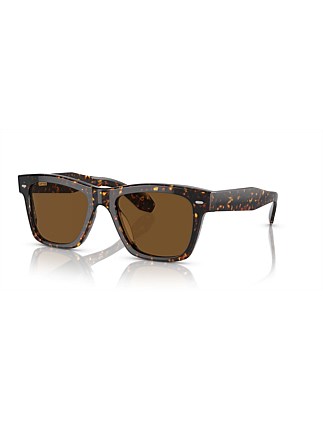 N.04 SUN Rectangle HAVANA TRUE BROWN POLAR Sunglasses