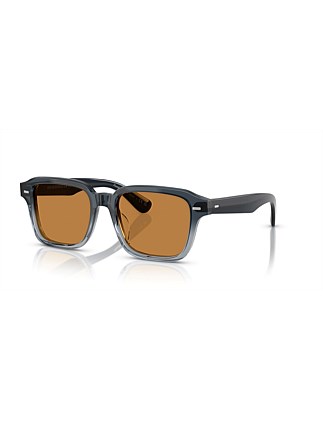 ERRISSON SUN Pillow BLUE COGNAC Sunglasses