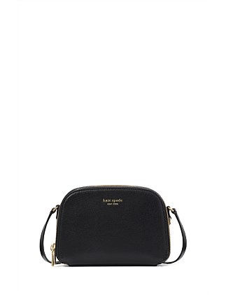 Devin Double Zip Dome Crossbody