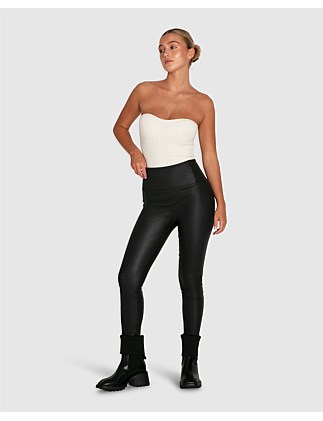 CITY SLICKER COATED LEGGING