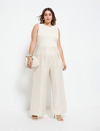 PLEAT FRONT PANT