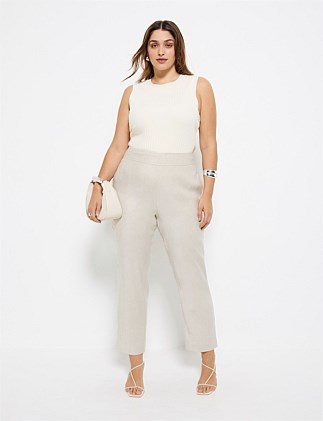 TAILORED LINEN TROUSER