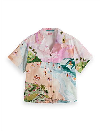 Short Sleeve beach shirt