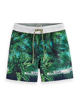 All-over printed swimshorts