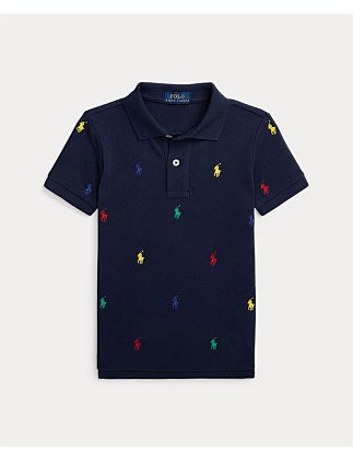 BOYS KNIT POLO SHIRT