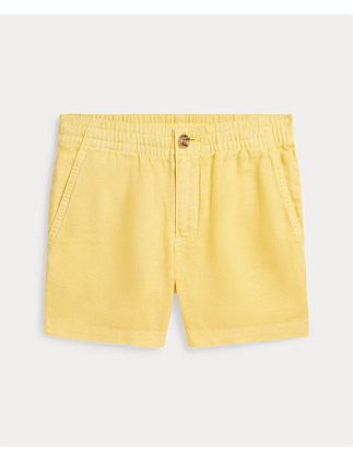 Boys Polo Prepster Linen-Cotton Short