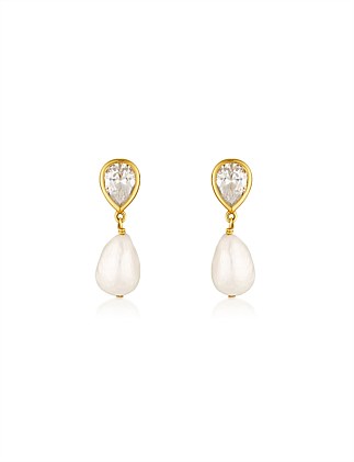 EROS PEARL DROP EARRINGS