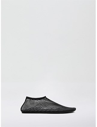 MINETTE CRYSTAL MESH FLAT