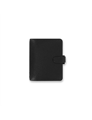 SAFFIANO POCKET ORGANISER BLACK