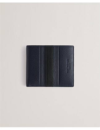 EVON STRIPED LEATHER BIFOLD