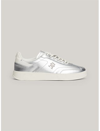 Heritage Metallic Leather Trainers