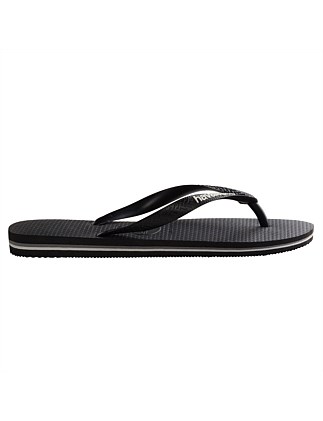 WOMEN'S RUBBER LOGO SANDAL