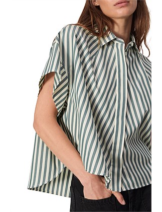 Martha Short Sleeve Poplin Shirt