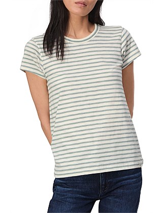 The Slub Stripe Tee