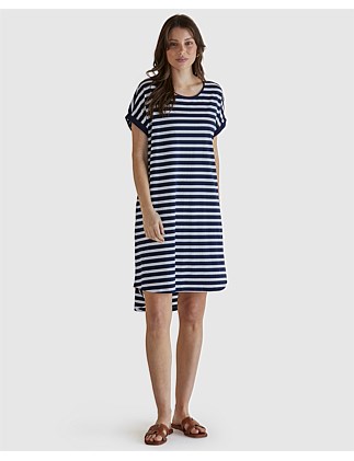 Maxine Australian Cotton T-Shirt Dress